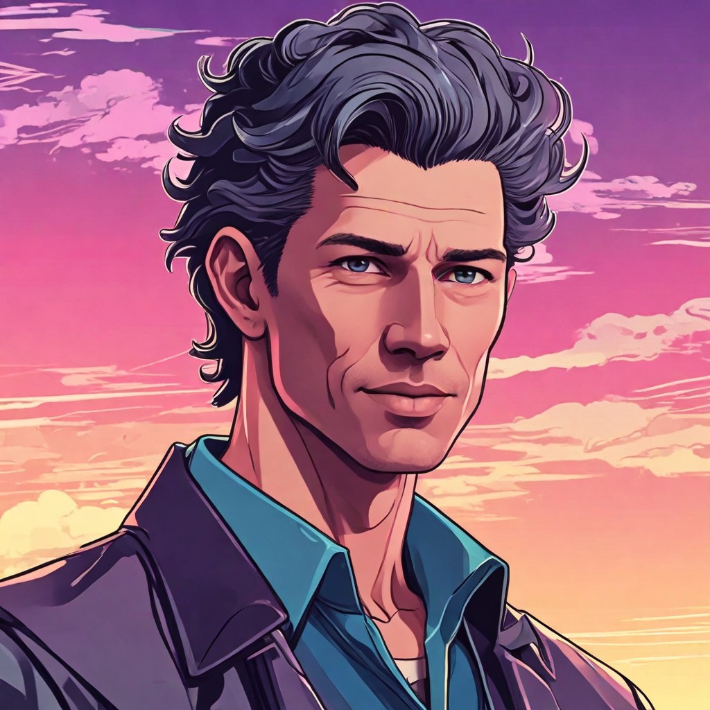 80’s Anime Photo Style