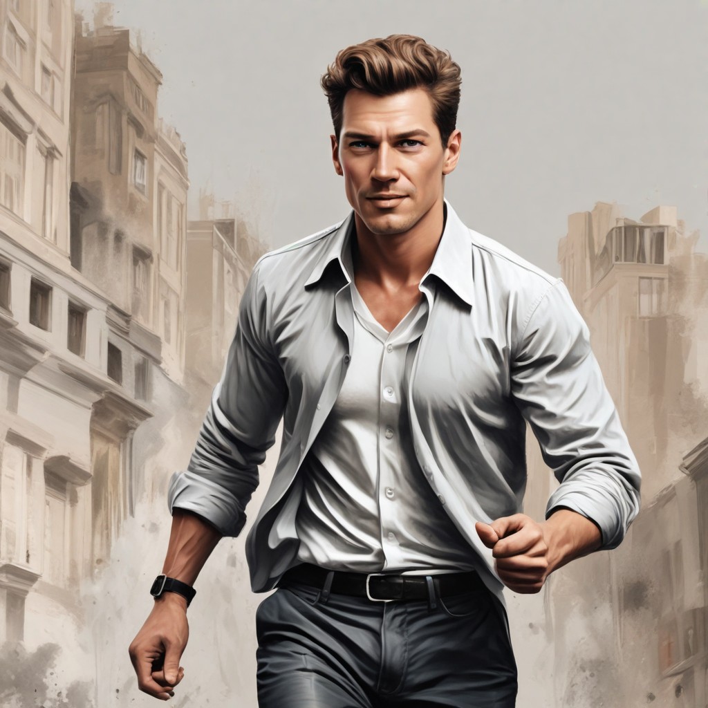 Converted Action Painting image