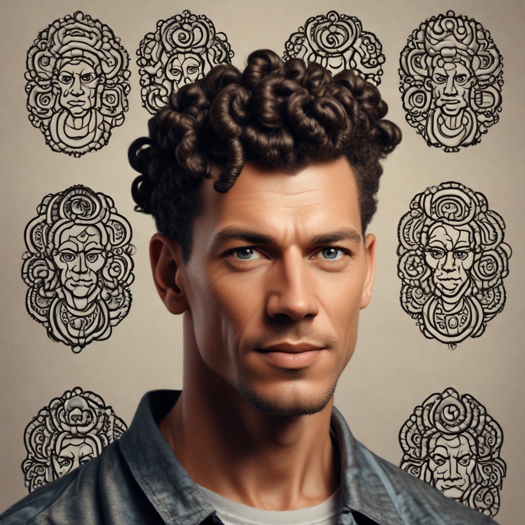 Bantu Knots Hair Photo Style