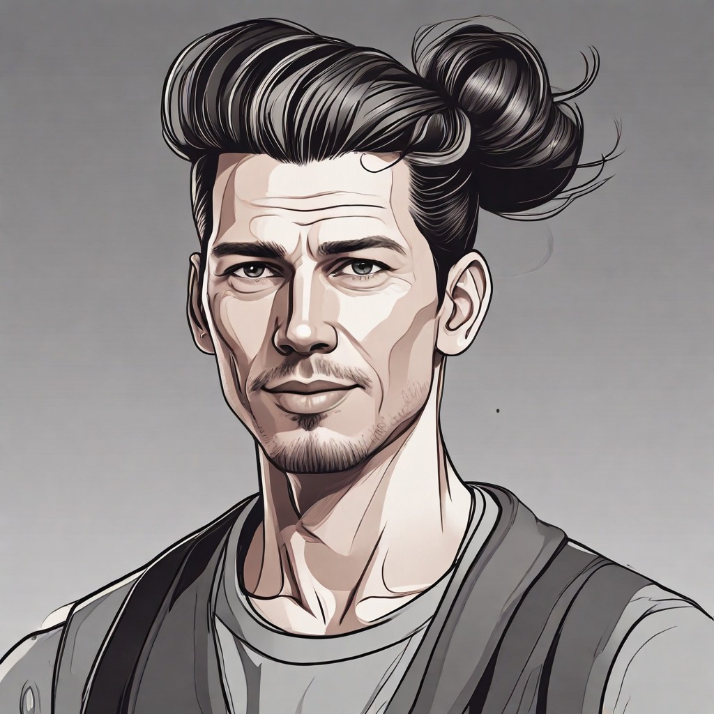 Bun Hair Photo Style