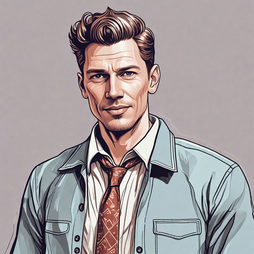 Button-up Shirt Photo Style