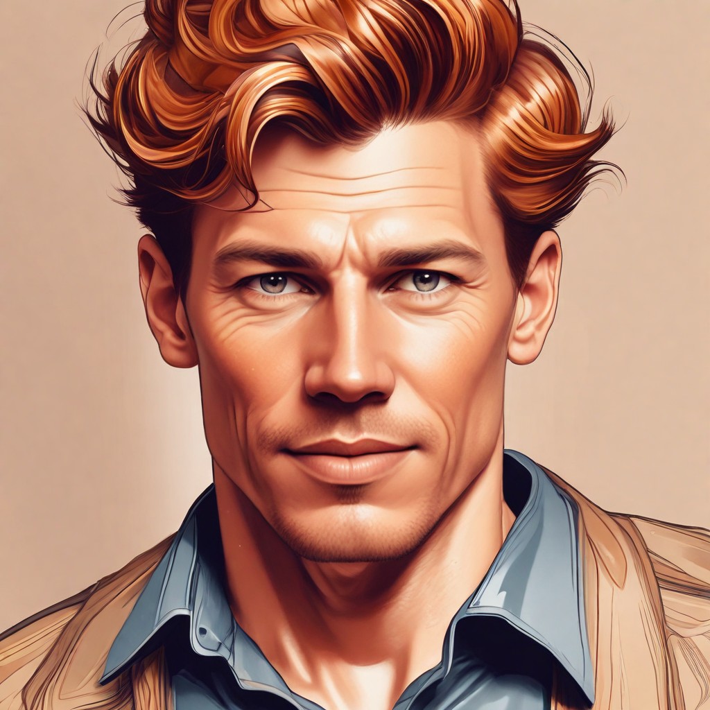 Caramel Hair Photo Style