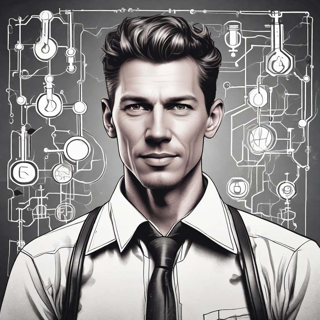 Chemical Structure Photo Style