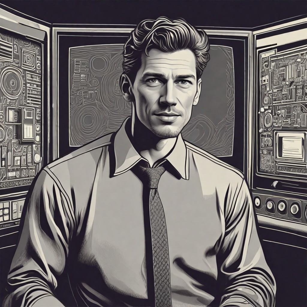 CRT Screen Effect Photo Style