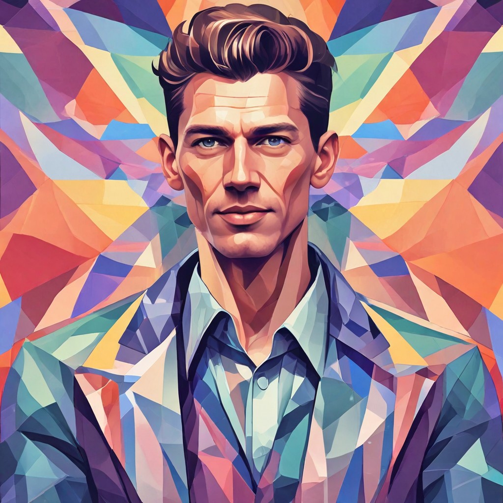 Crystal Cubism Photo Style