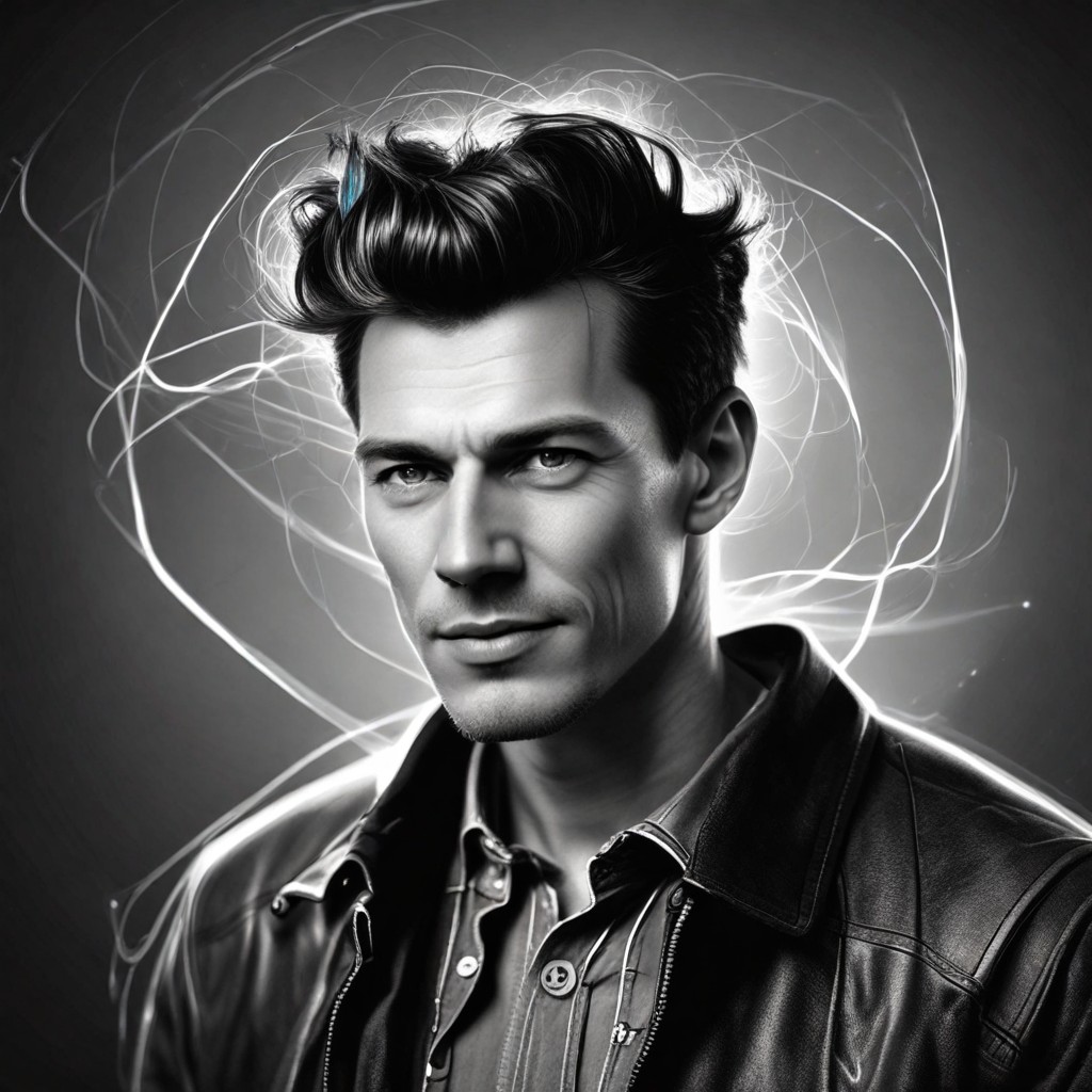 Electrophotography Effect Photo Style