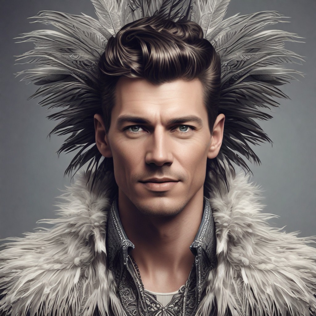 Feathered Bangs Hair Photo Style