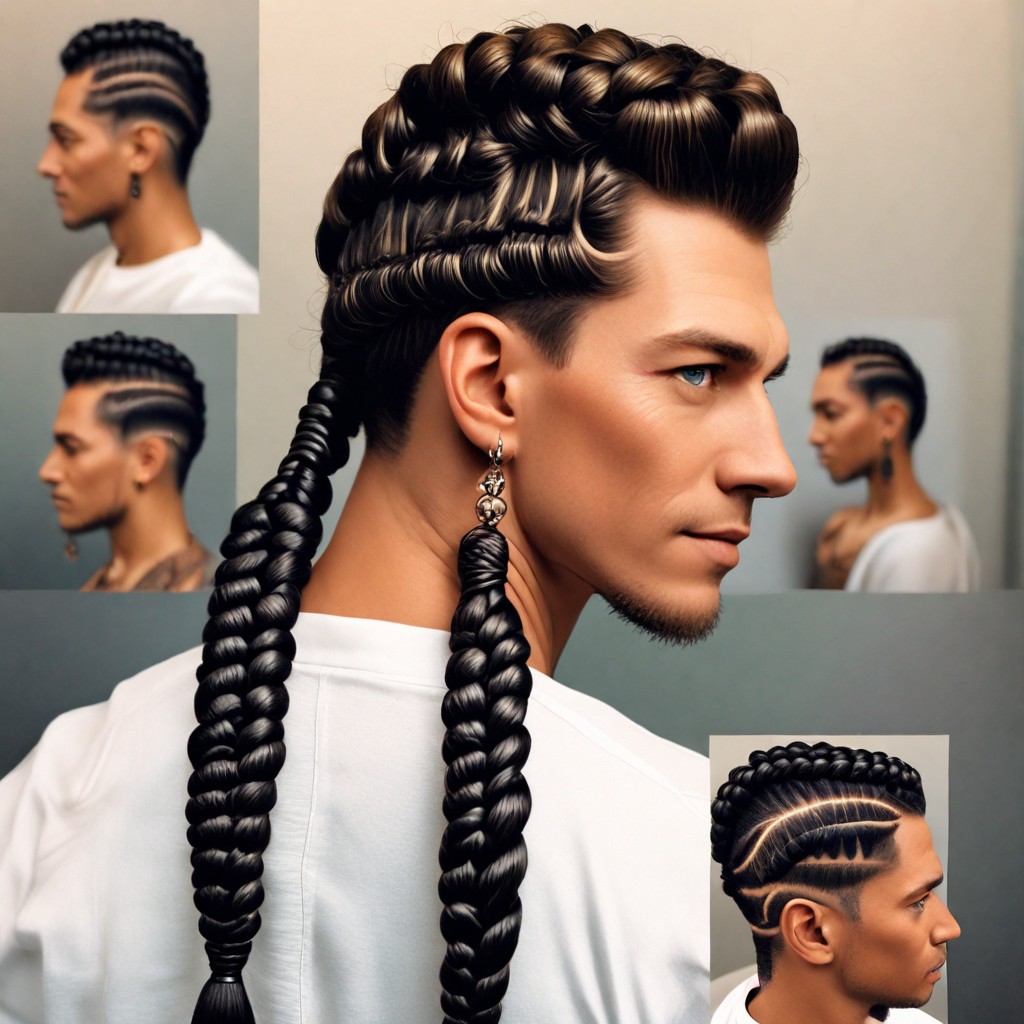 Goddess Braids Hair Photo Style