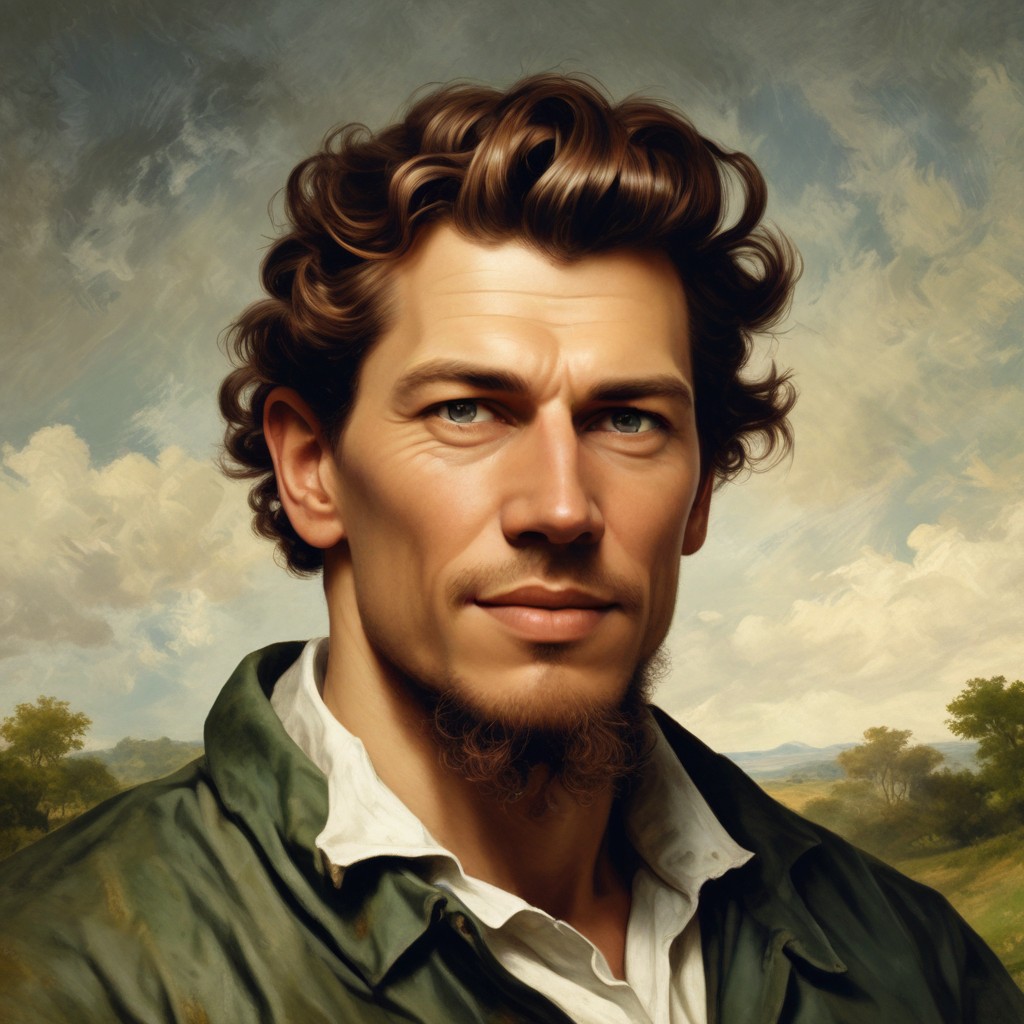 Gustave Courbet Photo Style