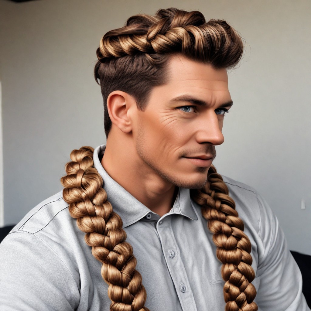 Halo Braid Hair Photo Style