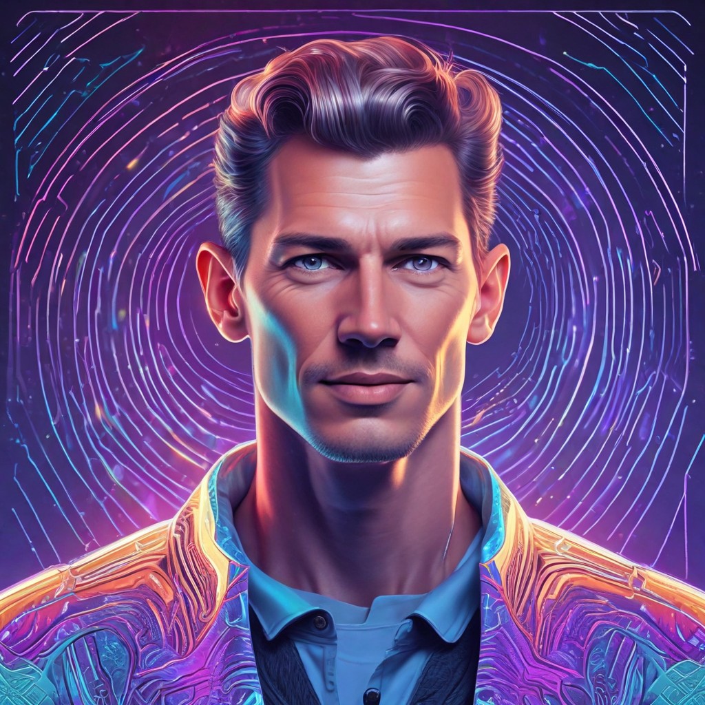 Holographic Photo Style