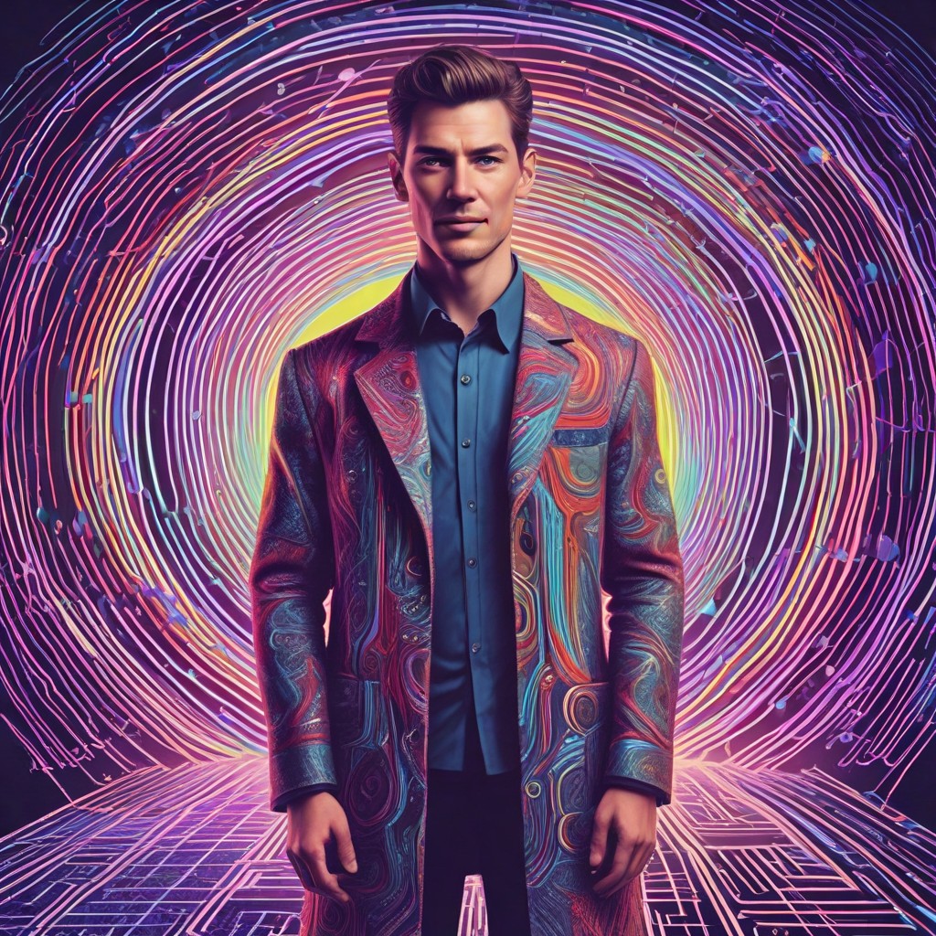 Holography Art Photo Style