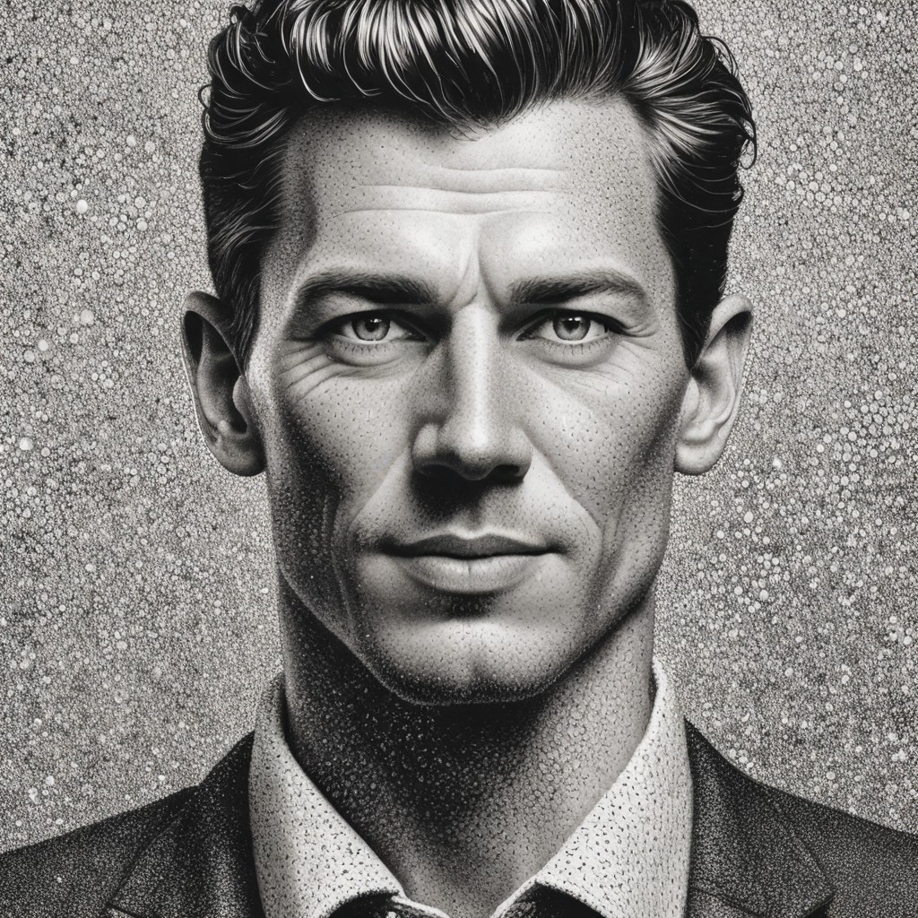 Converted Kinetic Pointillism image