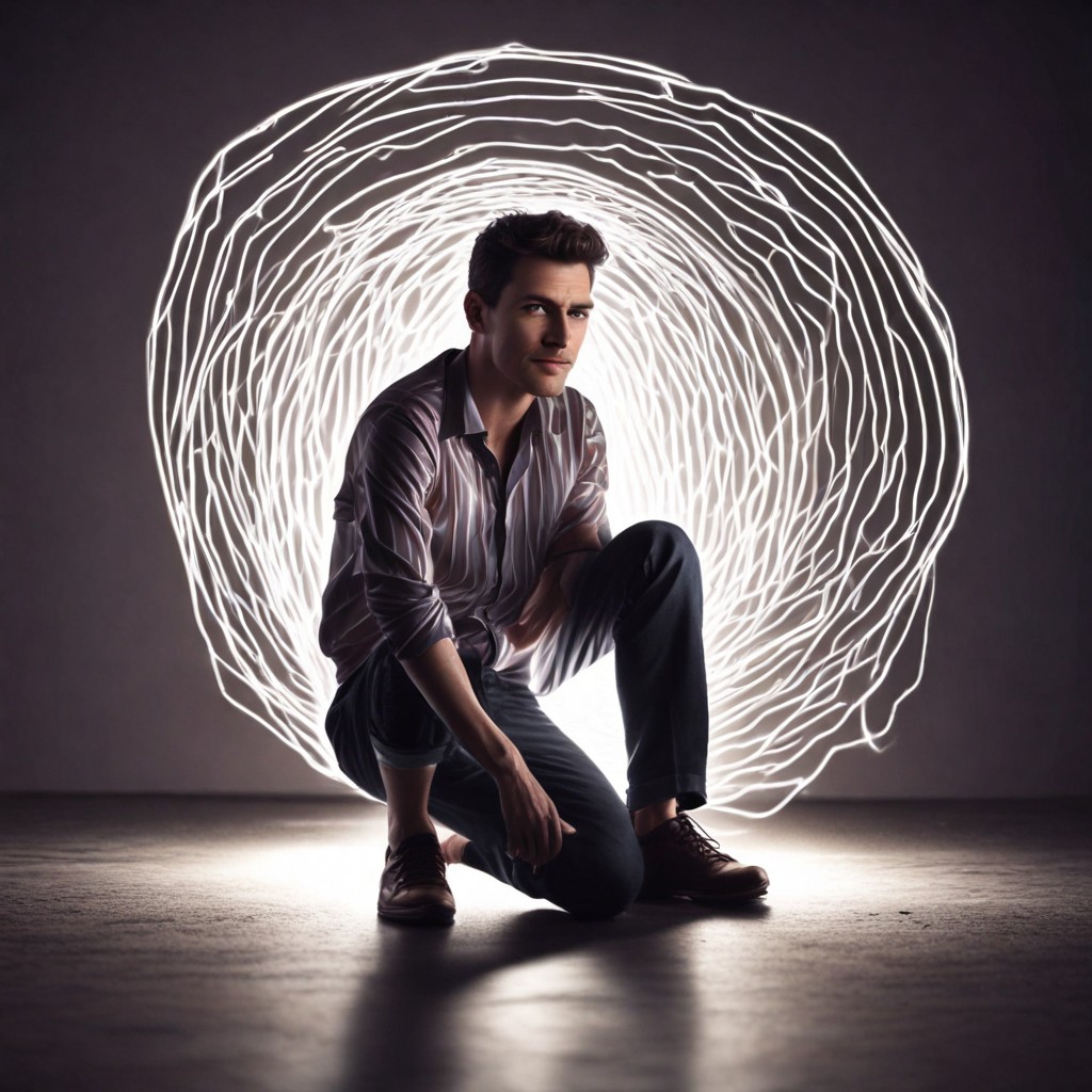 Light Painting Photo Style