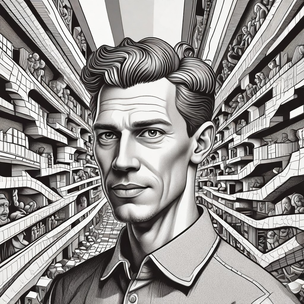 M.C. Escher Photo Style