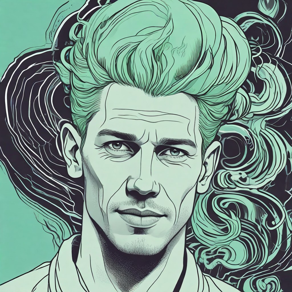 Mint Green Hair Photo Style