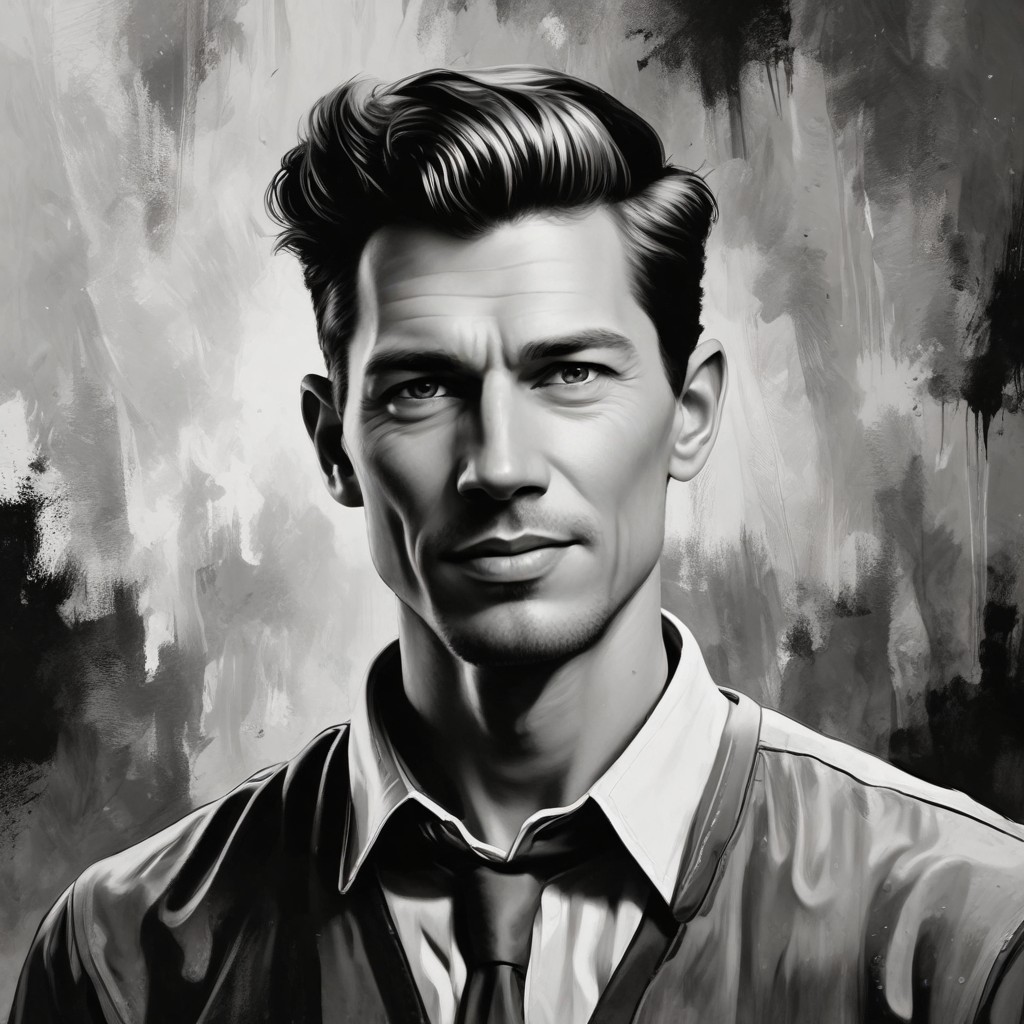 Monochromatic Painting Photo Style