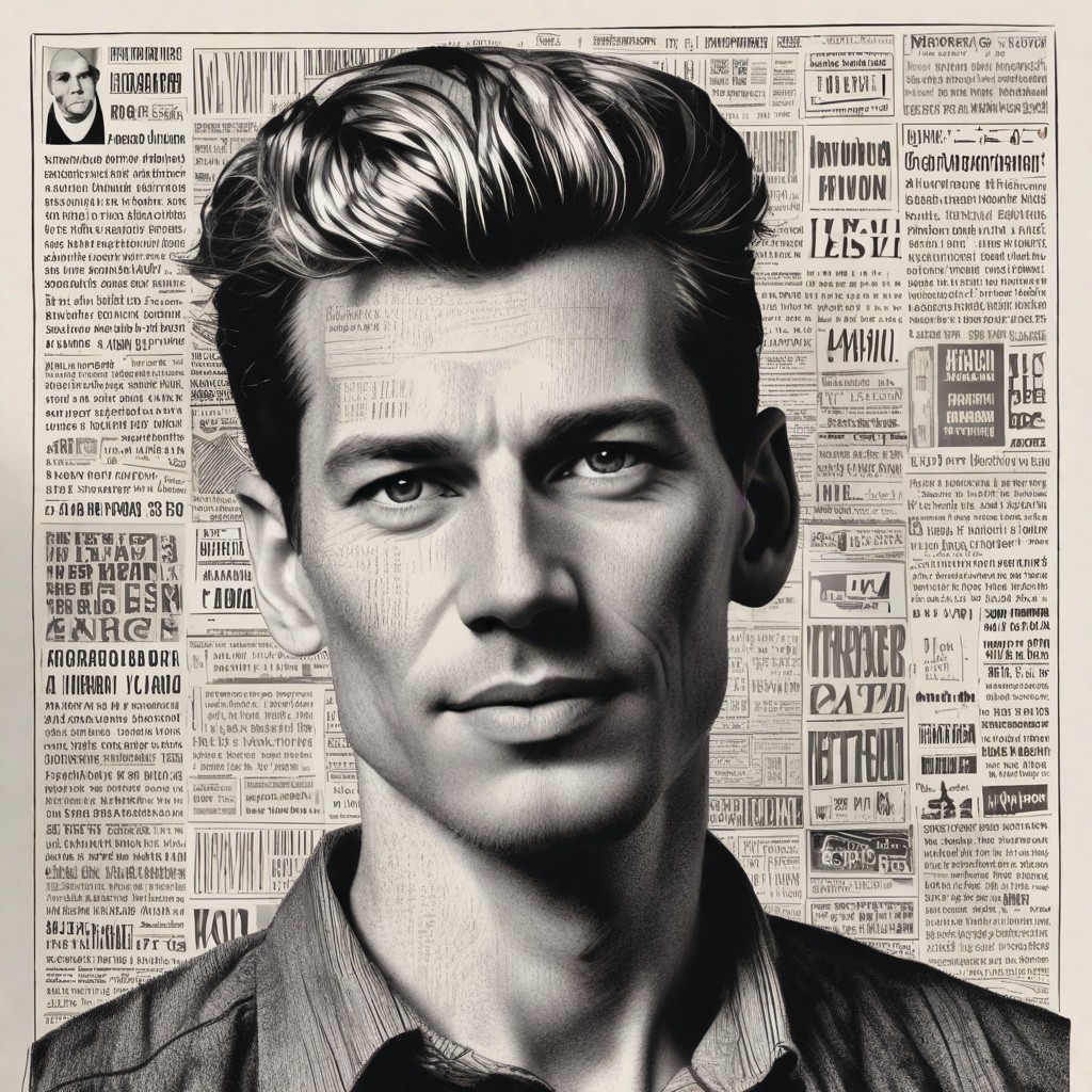 Newsprint Effect Photo Style