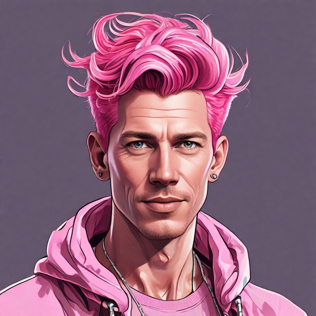 Pink Hair Photo Style
