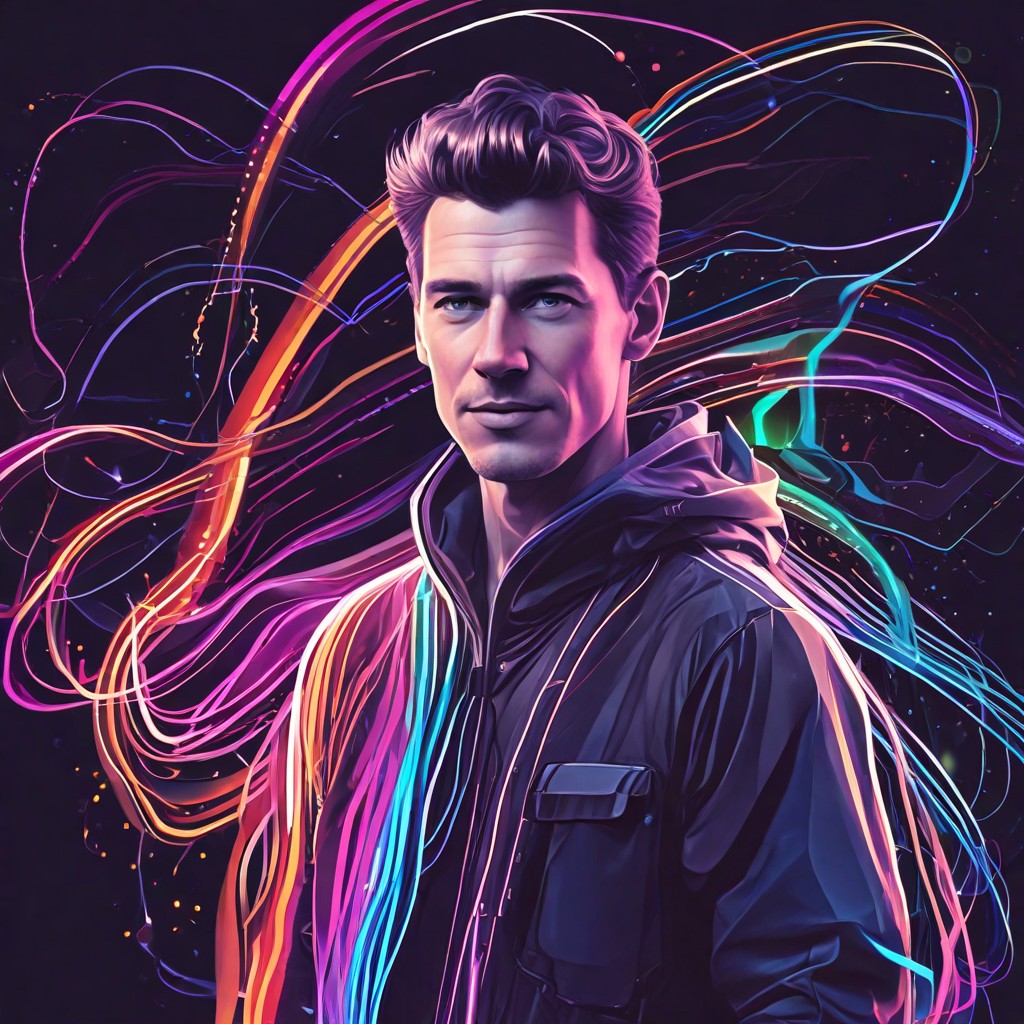 Pixelstick Effect Photo Style