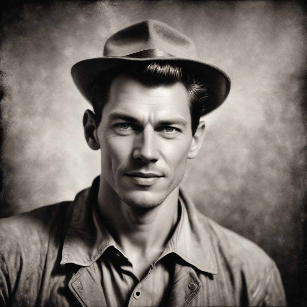 Platinum Palladium Print Effect Photo Style