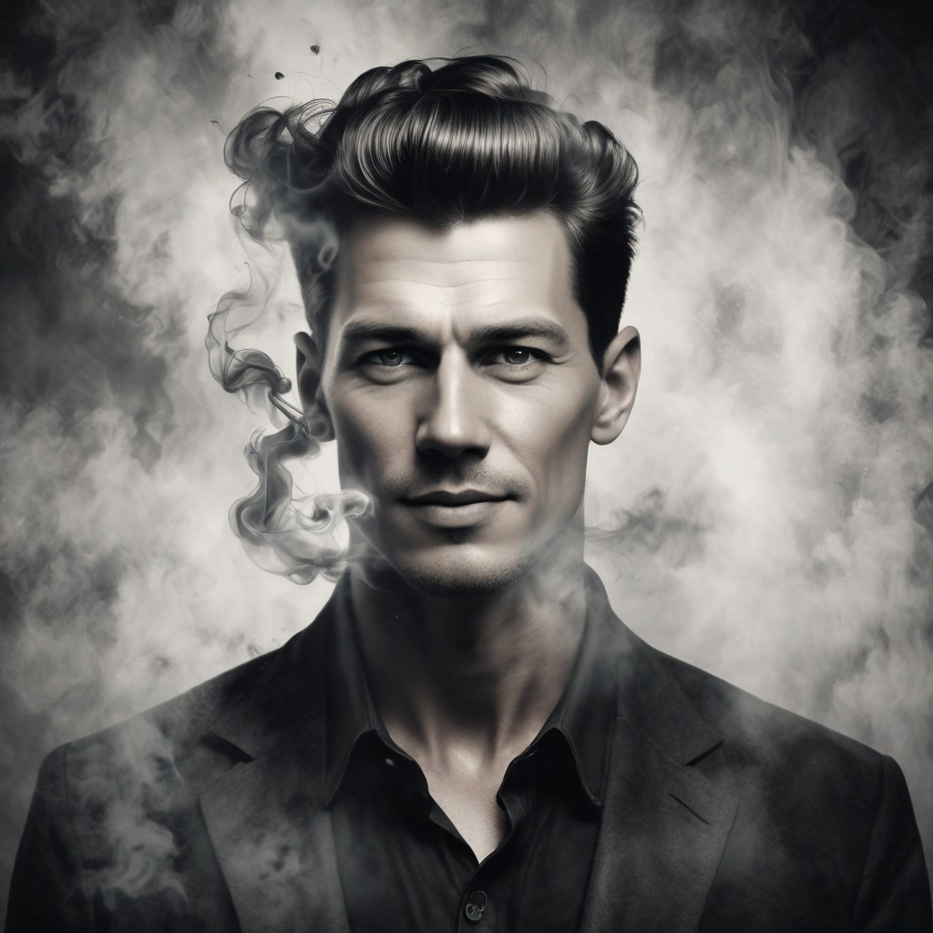 Smoke Art Effect Photo Style