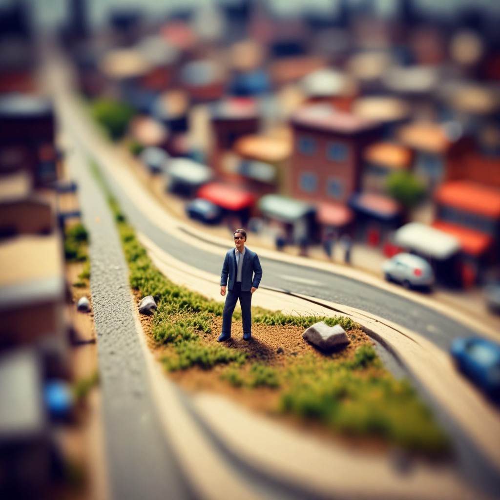 Tilt-Shift (Miniature Faking) Photo Style