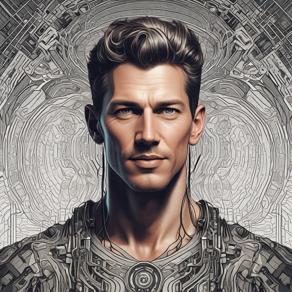 Transhumanist Art Photo Style