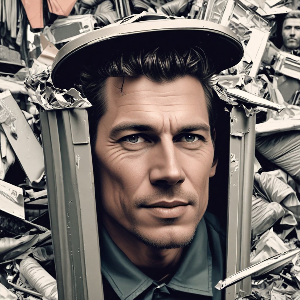 Trash Art Photo Style