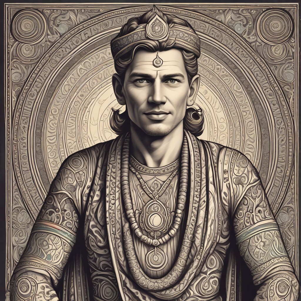 Vedic Art Photo Style