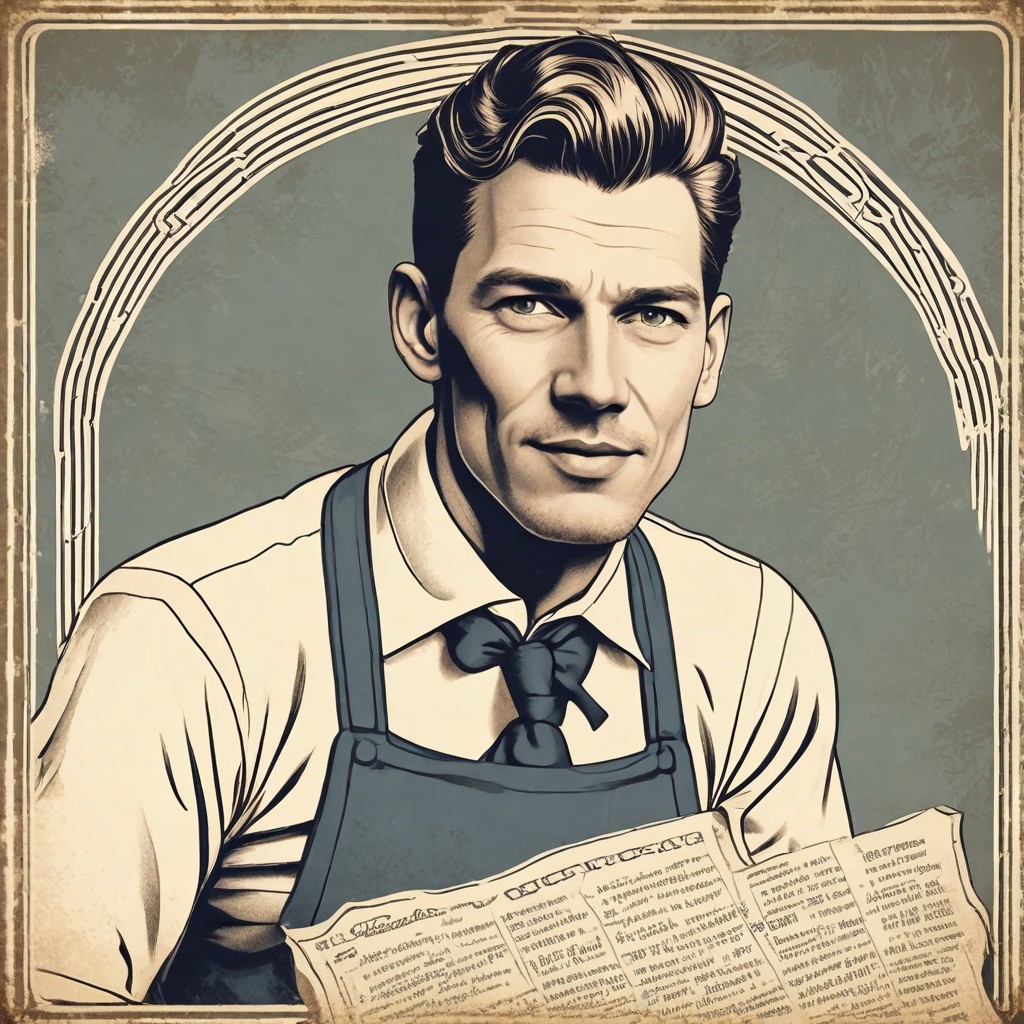 Vintage Recipe Card Photo Style