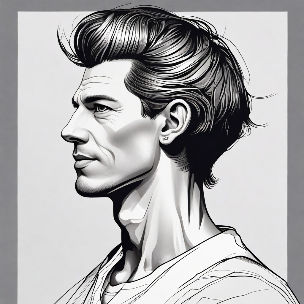 Wedge Cut Hair Photo Style