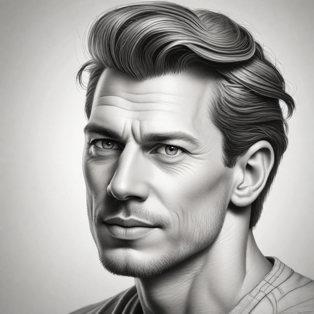 3D Pencil Drawing Photo Style