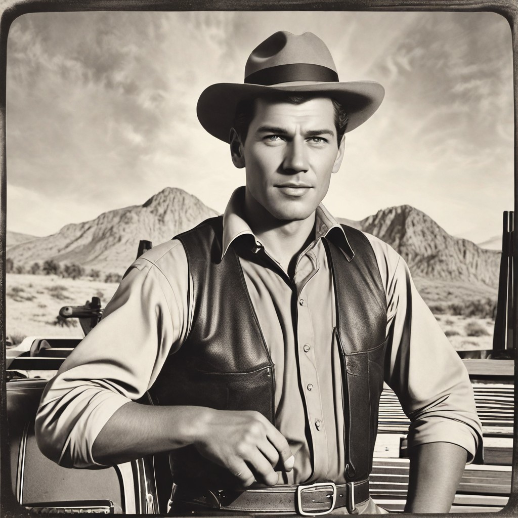 Bonanza Retro TV Photo Style