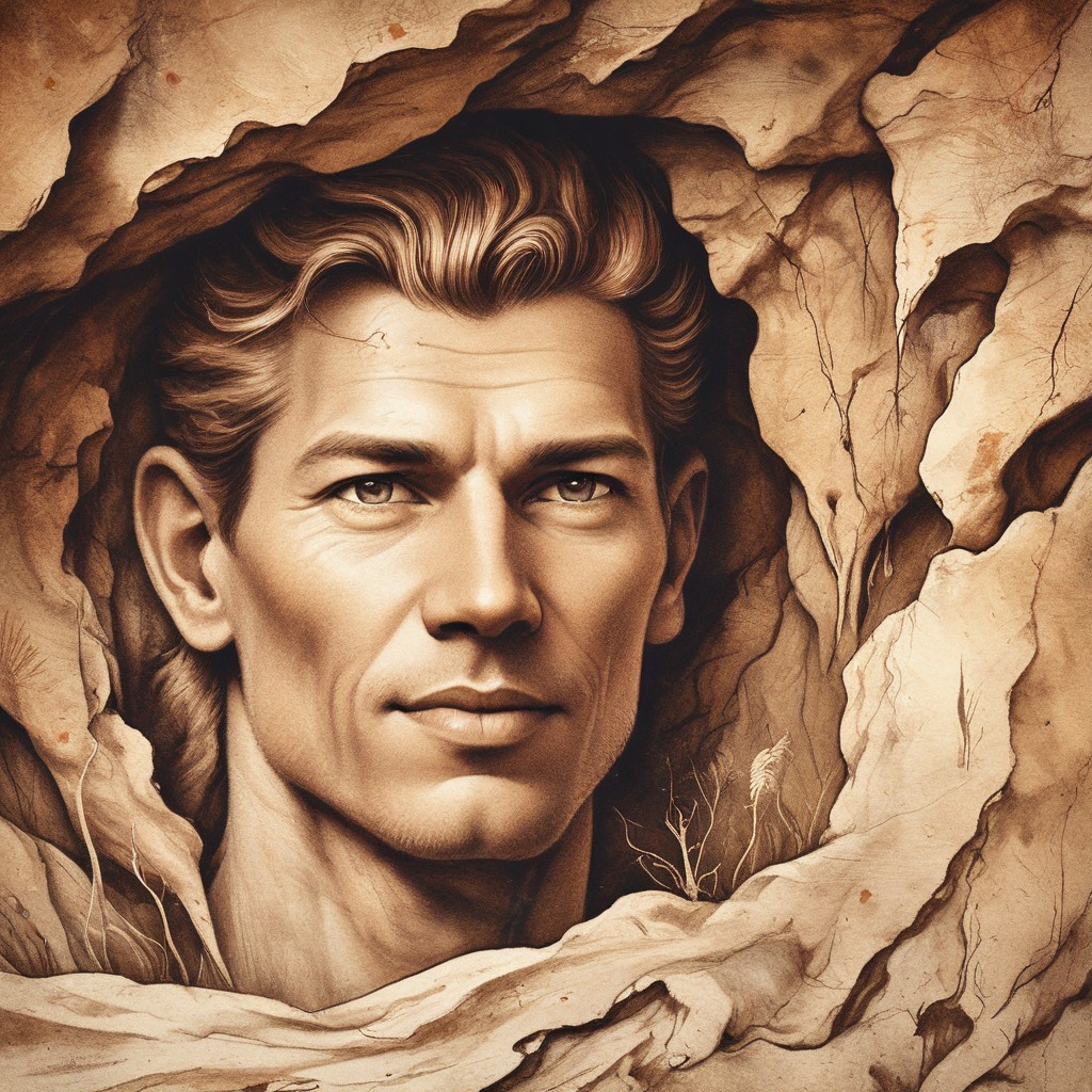 Cave Painting Photo Style