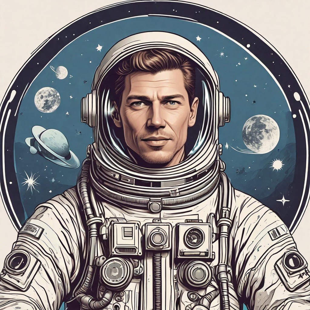 Cosmonaut Photo Style