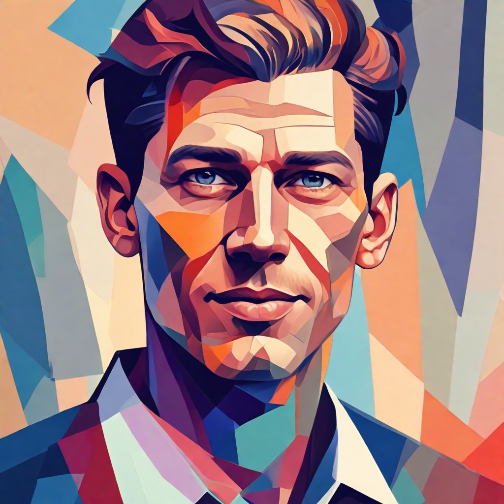 Cubism Color Photo Style