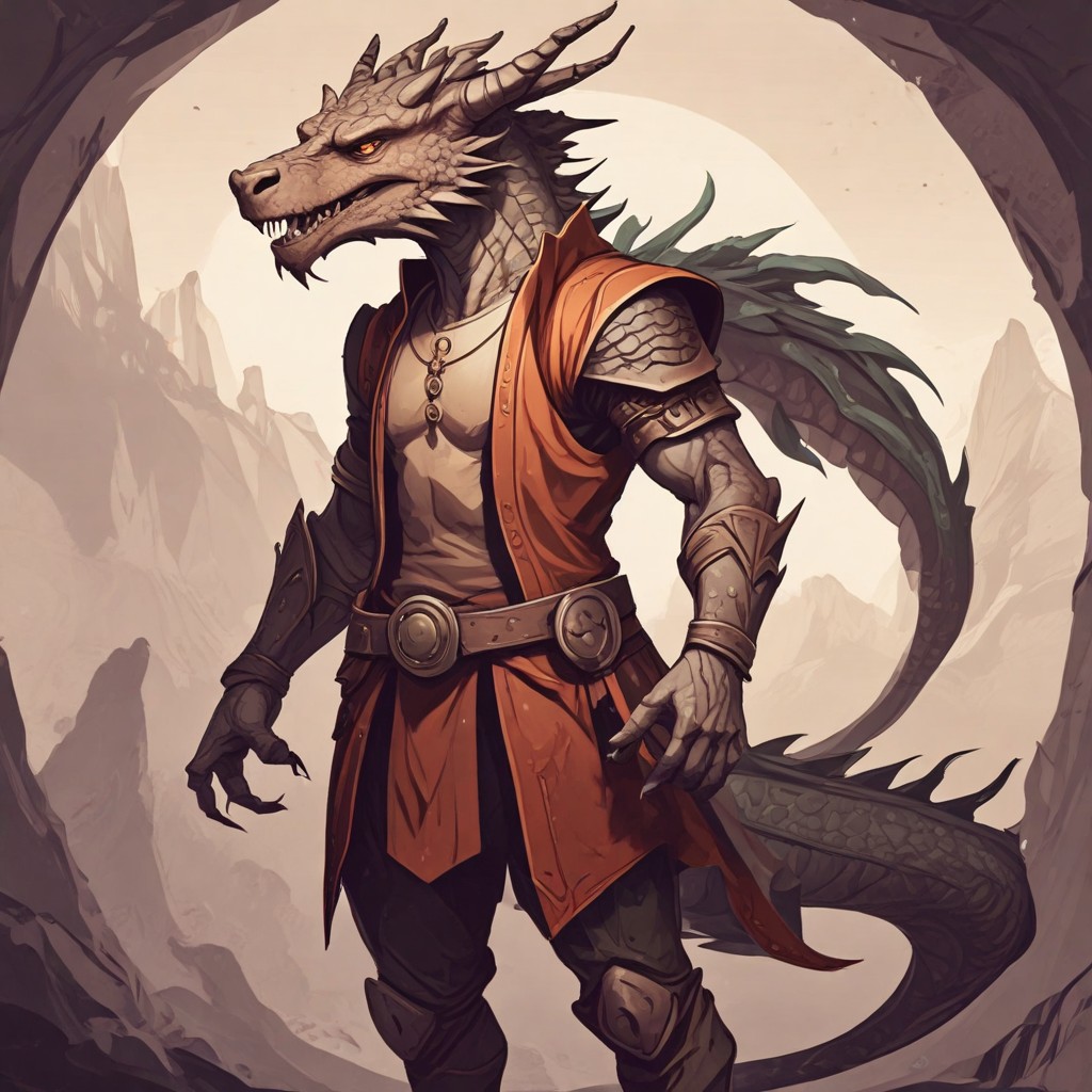Dragon Anthro Photo Style