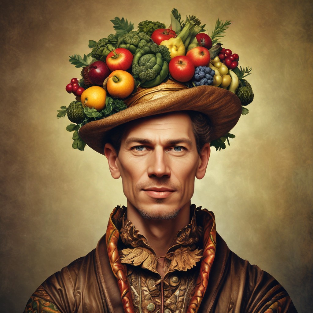 Giuseppe Arcimboldo Art Photo Style
