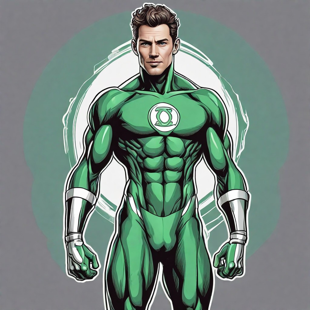 Green Lantern Photo Style