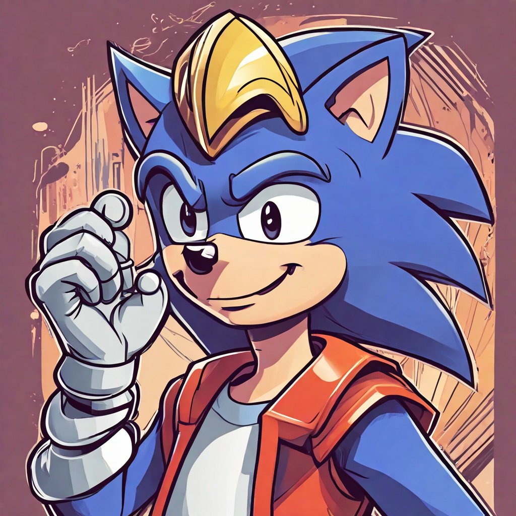 Sonic the Hedgehog Photo Style