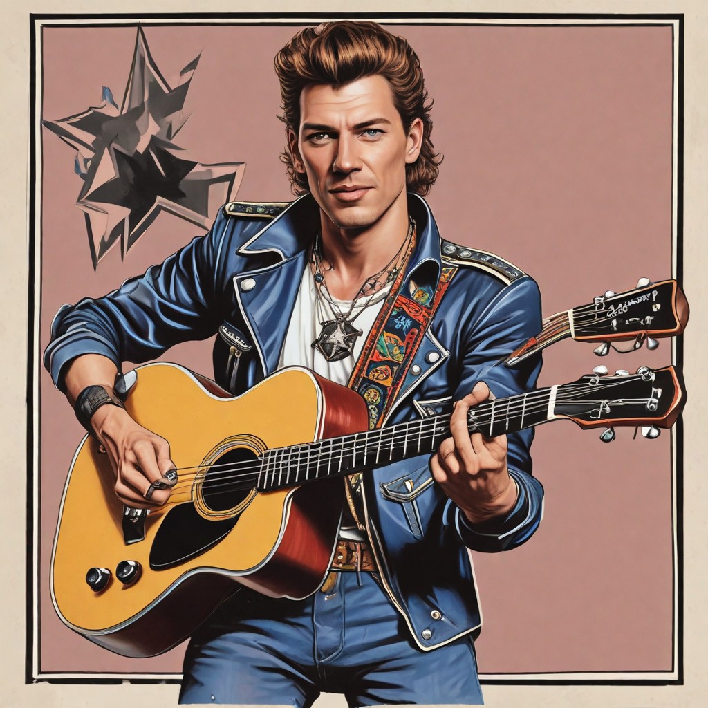 1980s Rockstar Photo Style