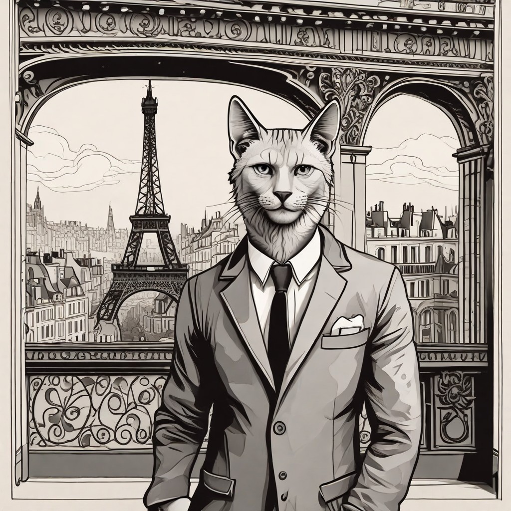 A Cat in Paris Photo Style