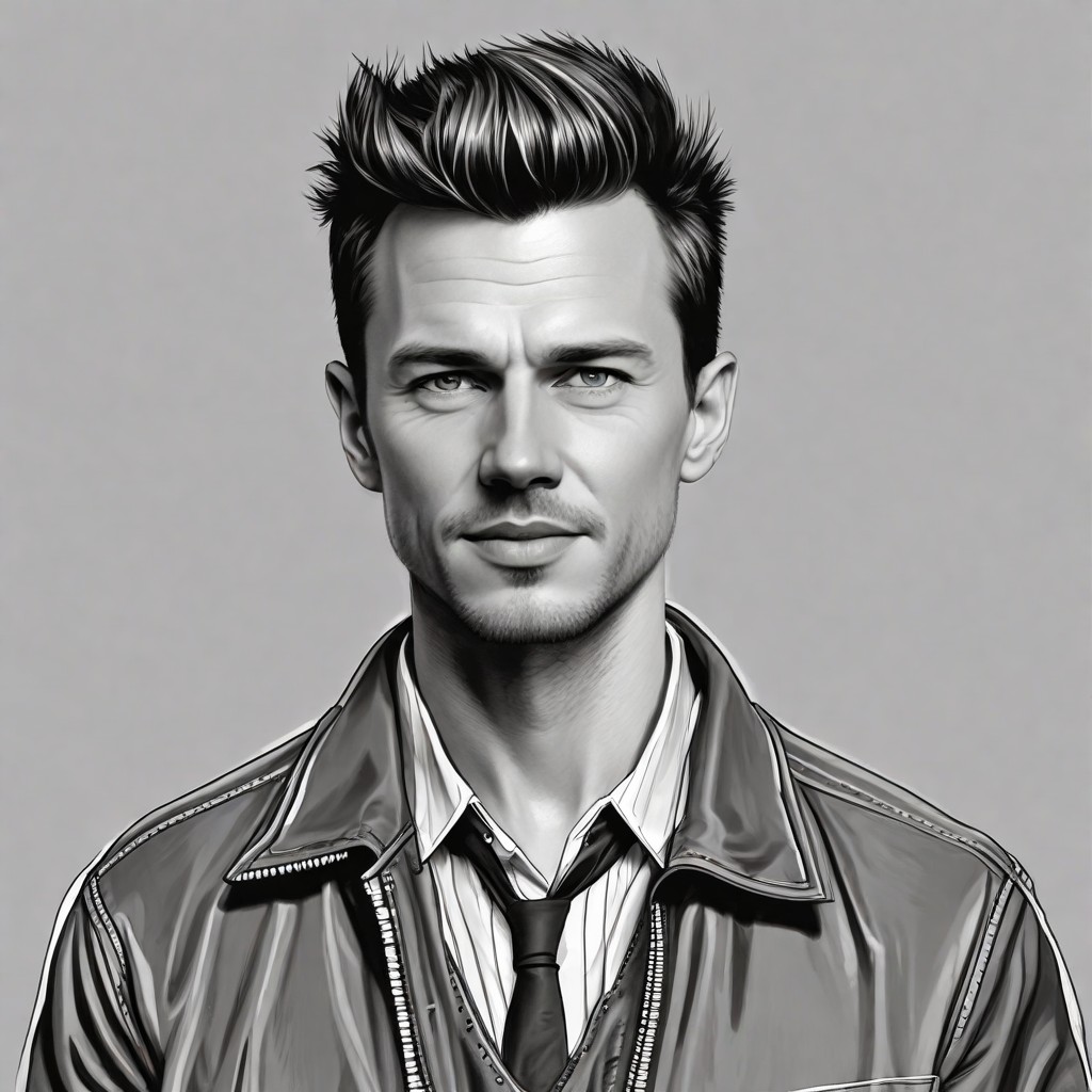 Aaron Paul Photo Style