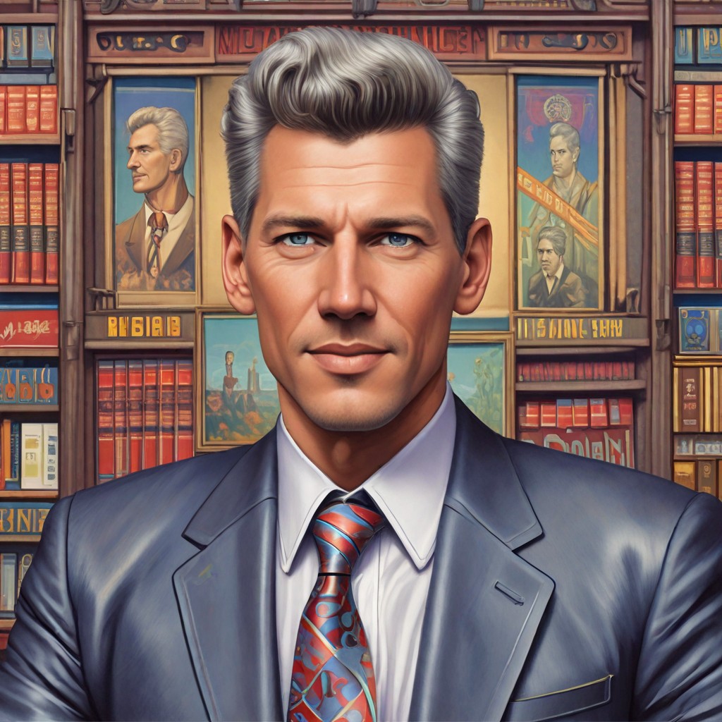 Alex Trebek Photo Style