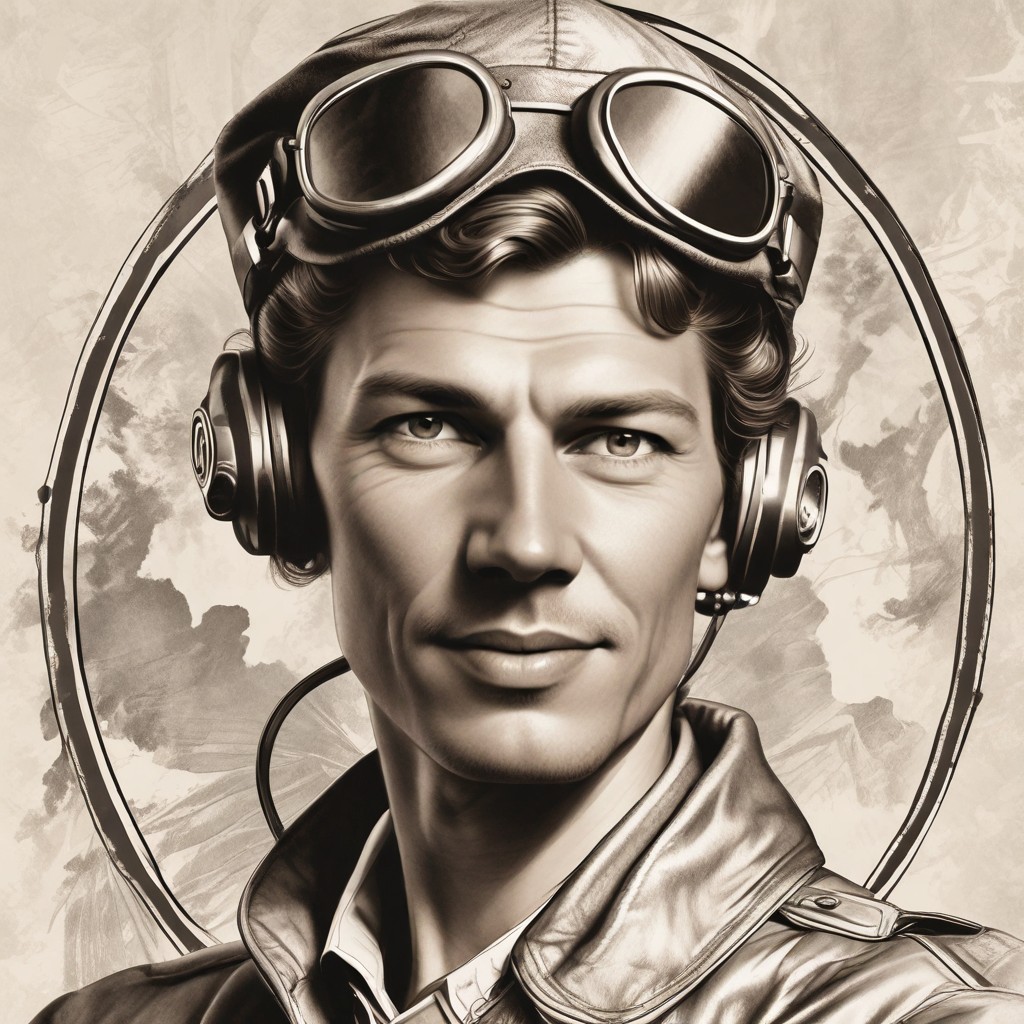 Amelia Earhart Photo Style
