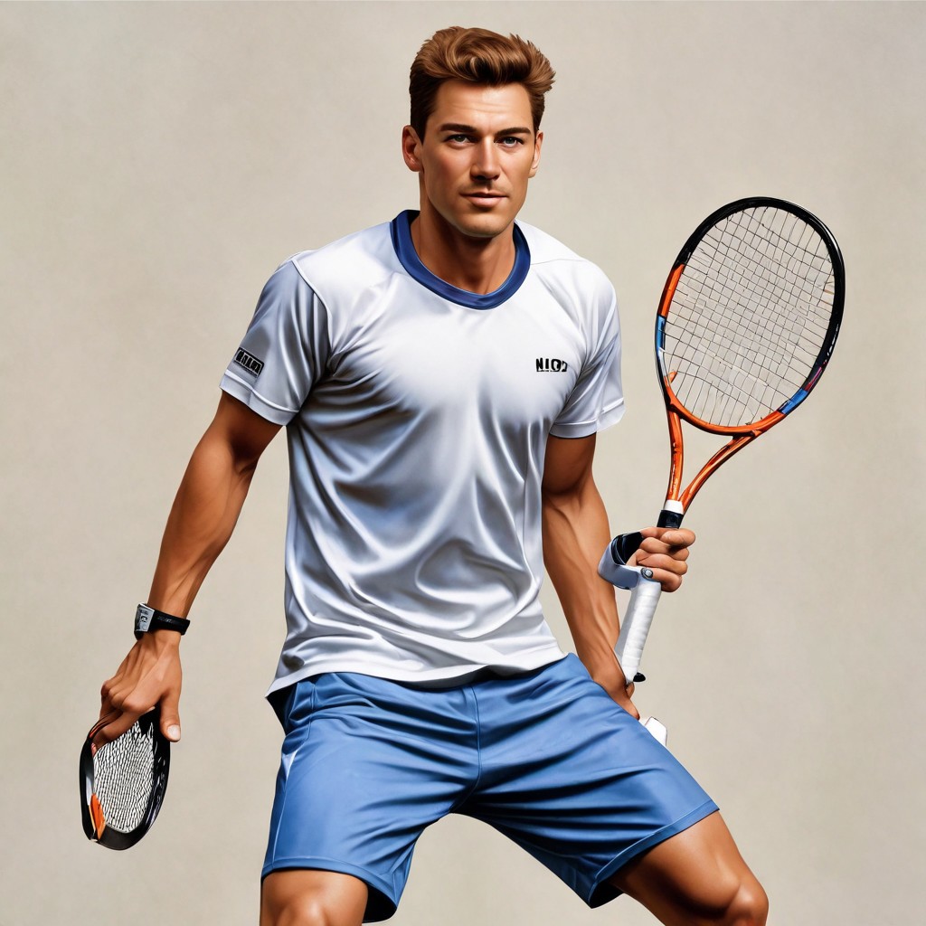 Andre Agassi Photo Style