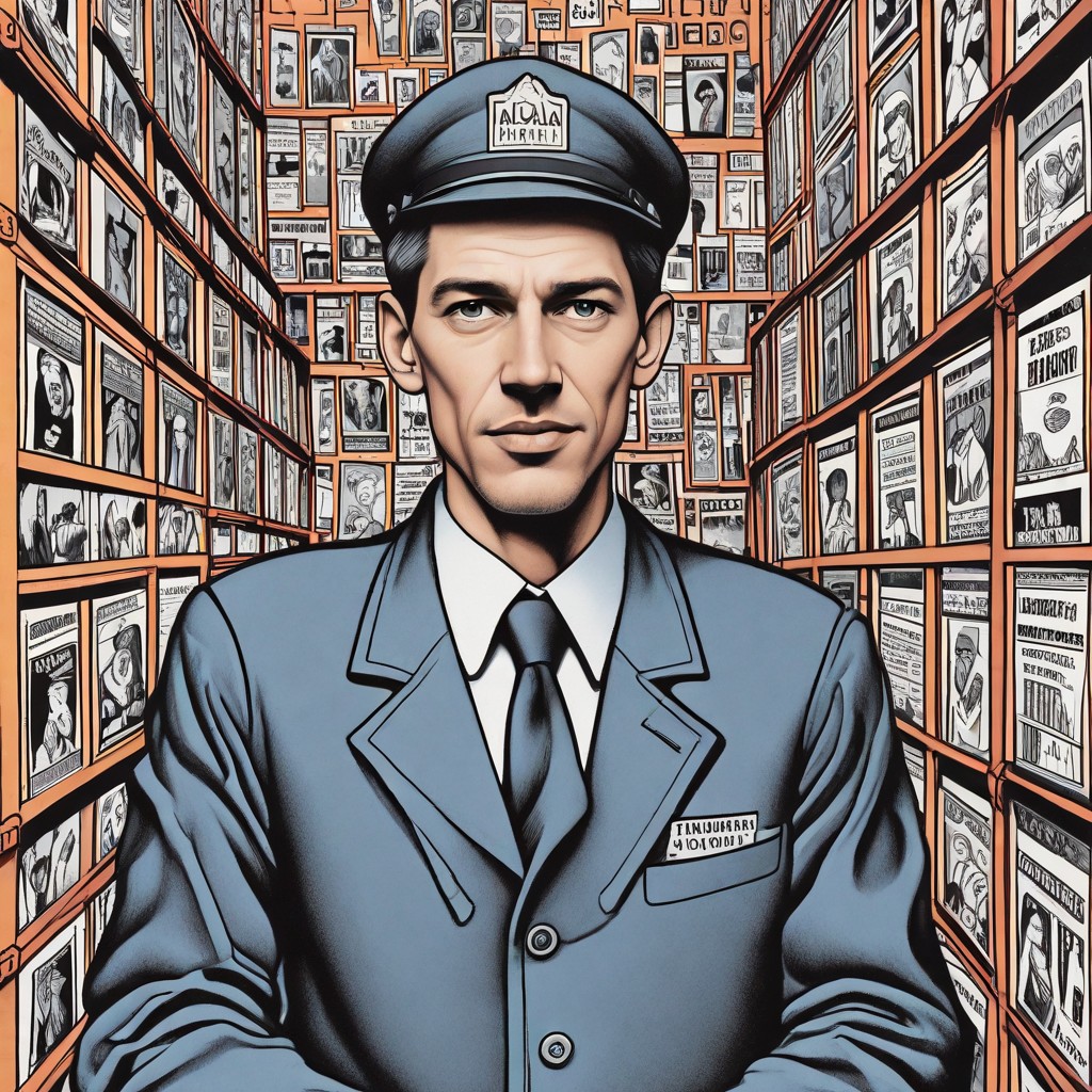 Art Spiegelman Photo Style