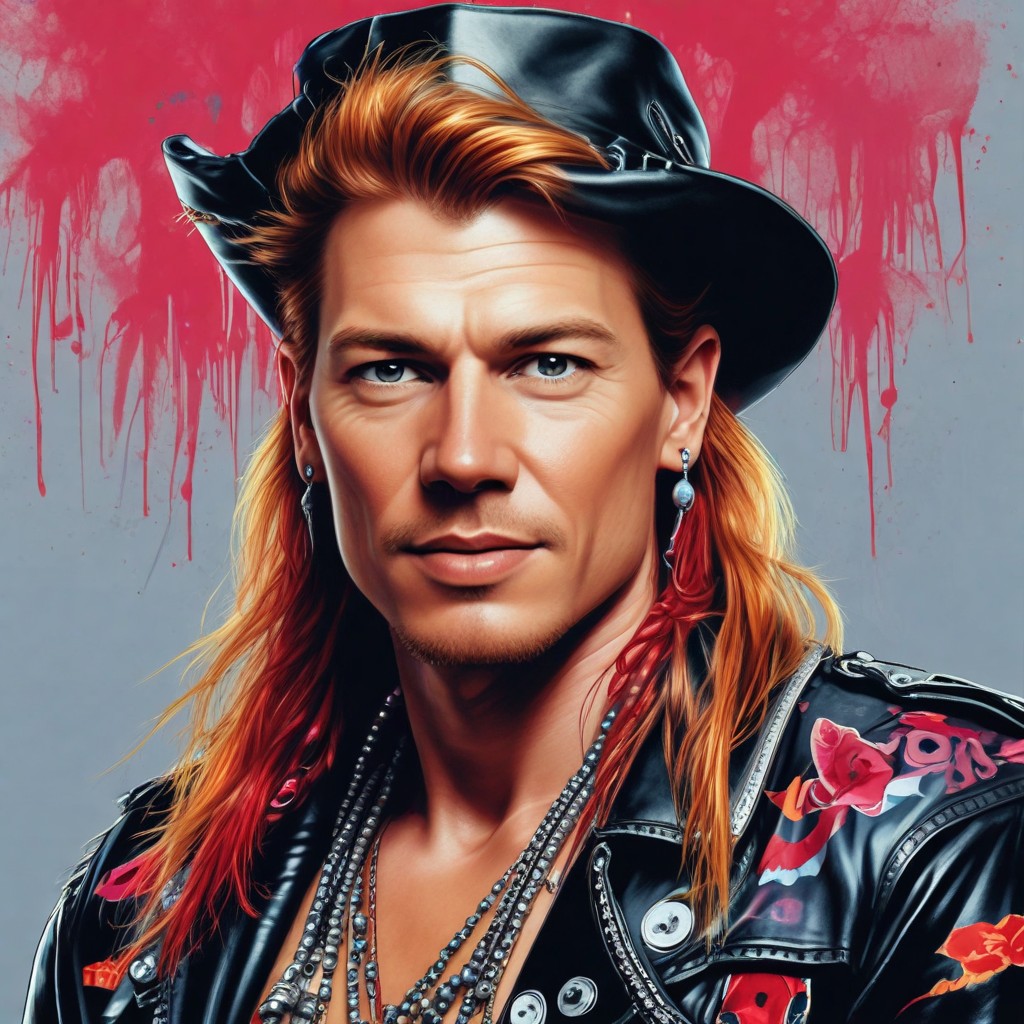 Axl Rose Photo Style