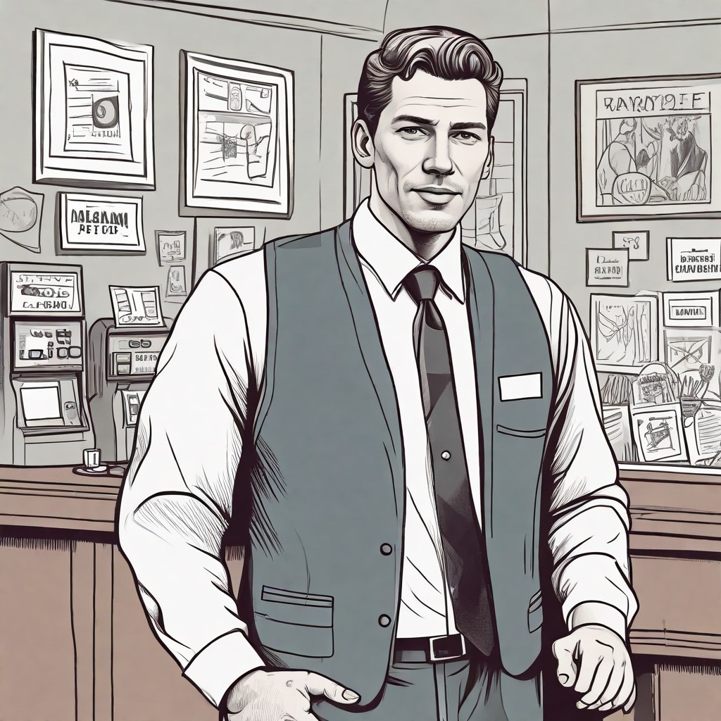 Bank Teller Photo Style